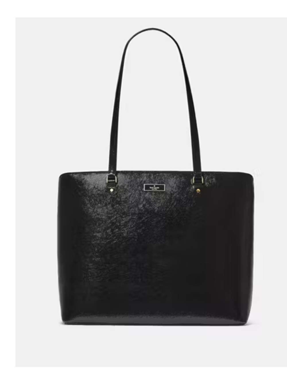NWT Kate spade Bridget Black Patent Leather Tote